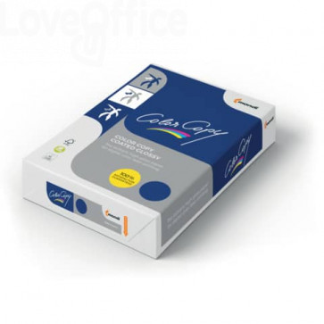 405 Cartoncini bianchi Color Copy coated glossy - Risma Carta lucida A4 -  200 g/m² (250 fogli) 35.01 - Risme Carta per Stampanti e Fotocopiatrici -  LoveOffice®