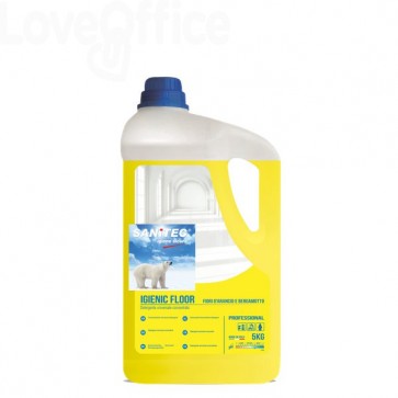 Detergente Pavimenti Menta e Limone 5L - Sanitec | WorOn Detergenti