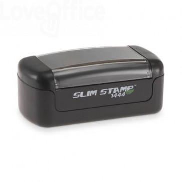 466 Timbro di testo preinchiostrato Trodat tascabile - Slim Stamp 1444  compatibile Brother - 12x41 mm - 147620 10.17 - Cancelleria e Penne -  LoveOffice®