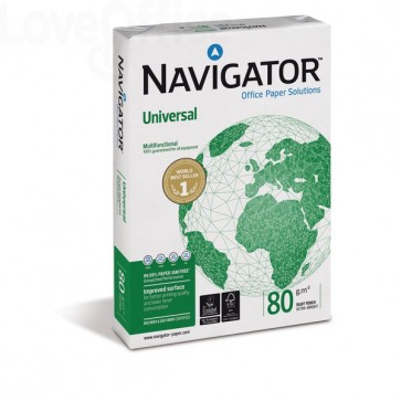 Navigator-Carta universale formato A4, 80 g/m², confezione da 550 Ref  COP080C1550] : : Cancelleria e prodotti per ufficio