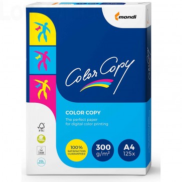 405 Cartoncini A4 bianchi Color Copy Mondi - Risma carta A4 - 300 g/m² (125  fogli) 9.75 - Risme Carta per Stampanti e Fotocopiatrici - LoveOffice®