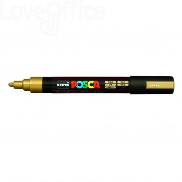 476 Pennarello Uniposca a tempera - Uniposca Oro Uni-Ball - punta tonda -  1,8-2,5 mm 3.45 - Cancelleria e Penne - LoveOffice®