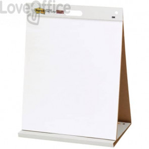 Lavagna a fogli mobili Post-it® Meeting Chart 563 Post-It - Bianco - 58x51 cm - 563/96071 (1 blocco da 20 fogli)