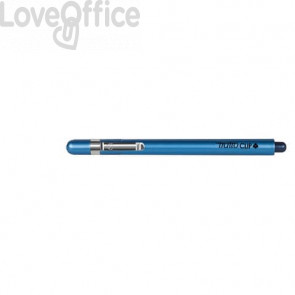 Penne a punta sintetica Tratto Clip 0,8 mm - Blu (conf.12)