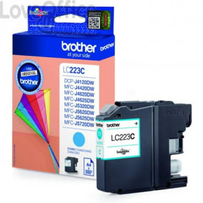 Cartuccia Ink-jet LC-223 Brother Ciano LC-223C