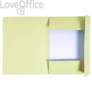 Cartelline a 3 lembi gialle Forever® 24,5x35 cm - 280 g/m² - 449005E (conf.50)