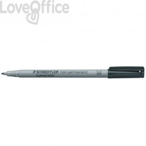Penna a punta sintetica Staedtler Lumocolor® - Tratto M - non-permanente 315 1 mm Nero - F - 315-9