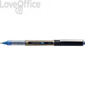 Penna Roller inchiostro liquido Uni-Ball Eye Broad - punta media 1 mm Blu