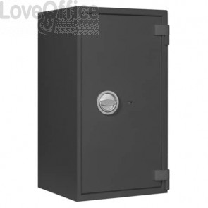 Cassaforte di sicurezza Format m - 85 litri - 74x40,5x38,5 cm - 41 kg - Grigio serratura a chiave doppia mappa - m 4