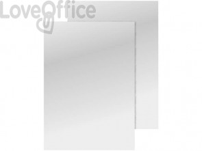 Copertine per rilegatura Q-Connect A4 250 g/m² Bianco lucido - KF00498 (conf.100)