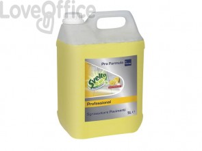 Sgrassatore pavimenti professionale fragranza limone Svelto 5 litri - Giallo 7514364