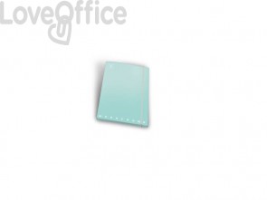 Cartelle a 3 lembi con elastico PIGNA Monocromo Pastel in cartoncino con Dorso 1,2 cm 26x34,5 cm Assortito - 02299023L (conf.4)