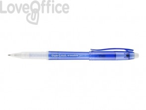 Penne gel cancellabili Paper Mate Erasable - M - 0,7 mm Blu (conf.12)