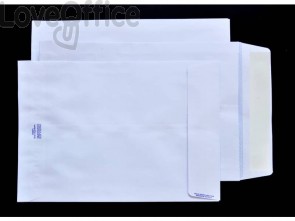 Buste a sacco Bianche Pigna Envelopes Competitor strip Large soffietti 4 cm 100 g/m² 230x330 mm (conf.250)