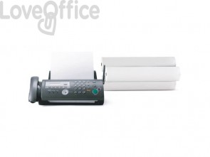 Rotolo fax Rotolificio Pugliese carta termica alta sensibilità - 210 mm x 30 m - 55 g/m²