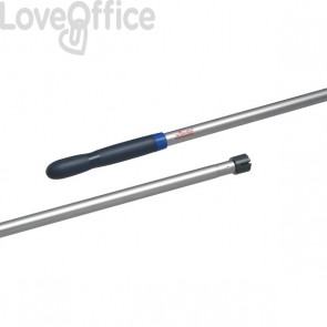 Manico per mop per Mocio professional Vileda - alluminio e PPL - 138x2,5x2,5 cm