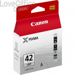 Cartuccia Originale Canon 6391B001 Chromalife 100+ CLI-42 LGY Grigio chiaro