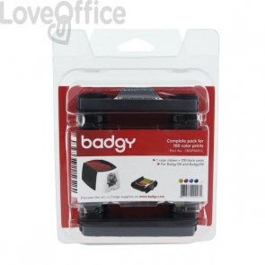 Consumabili per Badgy - Kit di stampa composto da nastro di stampa multicolore - CBGP0001C