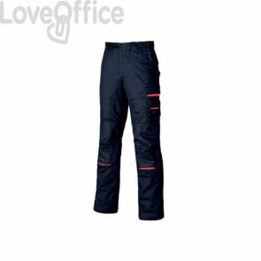 Pantalone da lavoro in policotone twill Nimble Blu U-Power taglia 48
