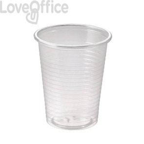 Bicchieri in PP - 2 gr - 200 ml/200 cc - ø70 mm - FlexiCup Trasparente - 61756 (conf.100)