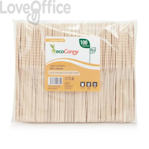 Coltelli monouso in legno di betulla bio-compostabili ecoCanny ECO-CA160CO (conf.100)