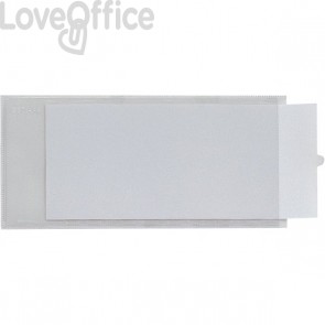 Portaetichette adesive IesTI Sei Rota - Inserto in cartoncino incluso - 3,2x8,8 cm (conf.10)