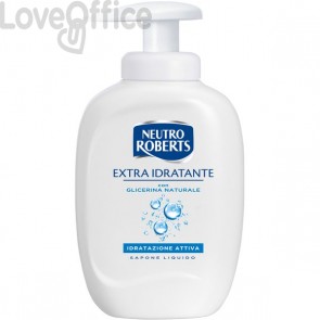 Sapone liquido Neutro Roberts - Extra Idratante - 300 ml (conf.3)