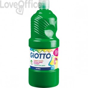 Tempera pronta GIOTTO - Verde - 1000 ml - 533412