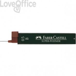 Mine SUPERPOLYMER Faber Castell - 0,5 mm - B - 120501 (conf.12)