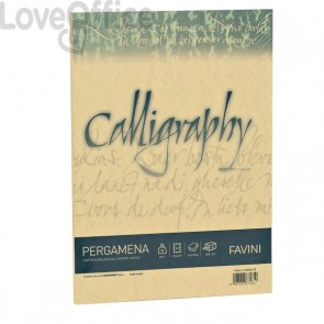 Calligraphy Pergamena Liscio Favini - Oro - fogli - A4 - 90 g/m² - A69W204 (conf.50)