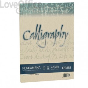 Calligraphy Pergamena Liscio Favini - crema - fogli - A4 - 90 g/m² - A692204 (conf.50)