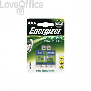 Batterie Ricaricabili Energizer - ministilo - AAA - 700 mAh - E300626500 (conf.2)