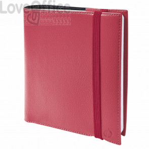 Agenda settimanale 2024 Quo Vadis Time&Life Medium 16x16 cm Bordeaux 