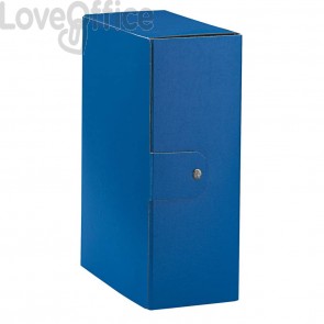 Scatole portaprogetti Eurobox Esselte - Dorso 12 cm - 25x35 cm - Blu (conf.5)