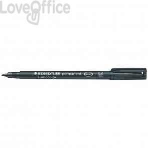 Pennarello indelebile Staedtler Lumocolor® permanent Nero - M - 1 mm - punta sintetica - pen 317