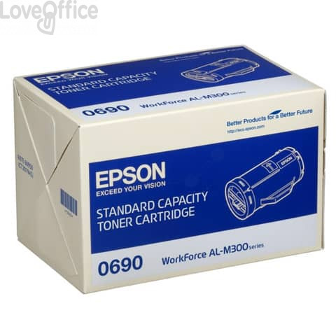 Originale Epson C13S050690 Toner 0690 Nero