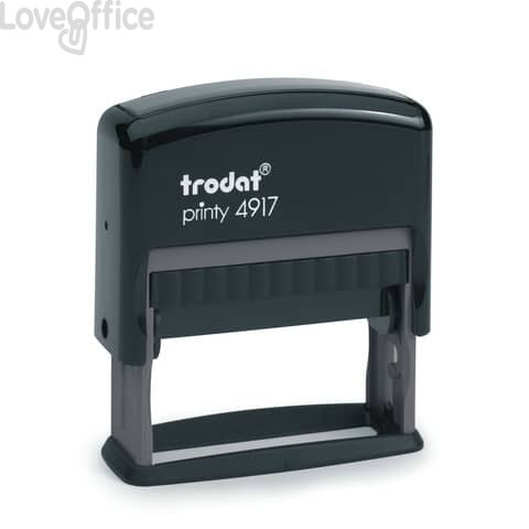 TRODAT - 127968 - Professional 5203 - timbro di testo personalizzato  dimensione max pers.ne 49x28 mm - fino a 7 righe - 92399979999