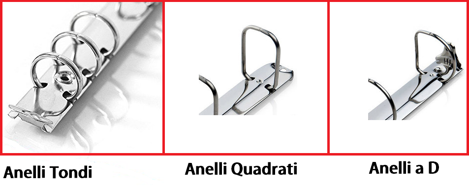 Raccoglitori ad anelli Love Office
